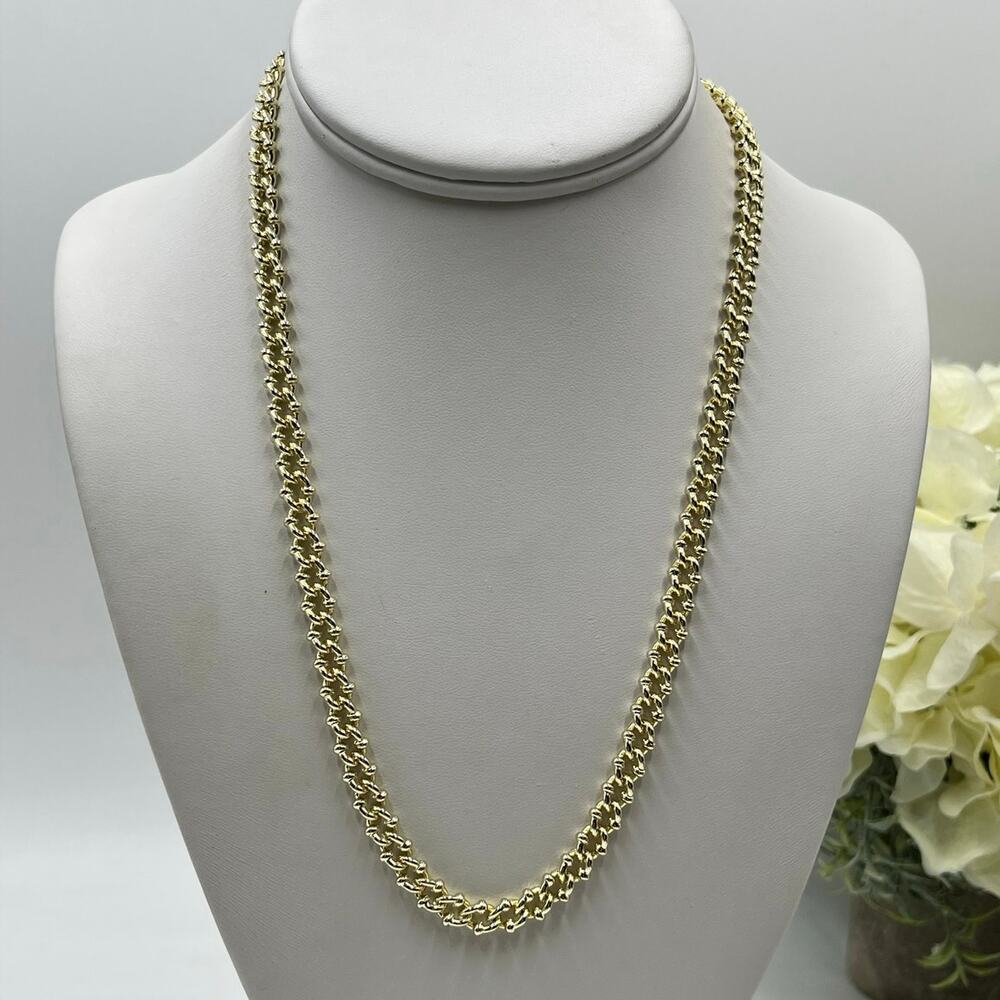Kendra Scott Signed Gold Plated Chain Lobster Claw Extender Linked Necklace